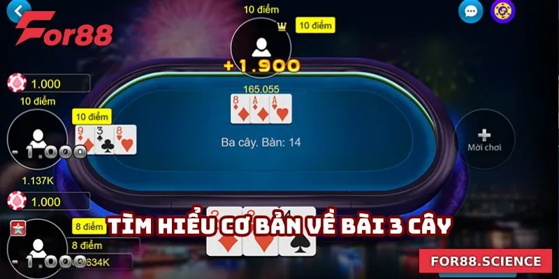 Mẹo Chơi 3 Cây - Kinh Nghiệm Hữu Ích Để Giành Được Thắng 1 Tìm hiểu vài nét cơ bản về game bài 3 cây